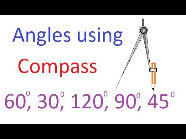 How to Construct a 30 Degrees Angle Using Compass and Straightedge