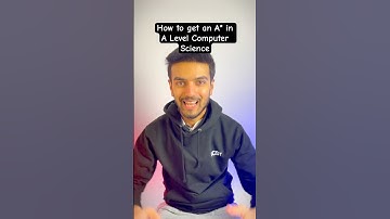 How to get an A* in A Level Computer Science #computerscience  #alevel