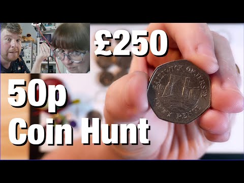 Another Fantastic 50p Coin Hunt. Plenty of Valuable Ones Found!