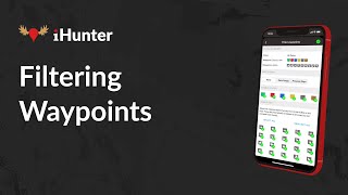 iHunter - Filtering Waypoints Tutorial