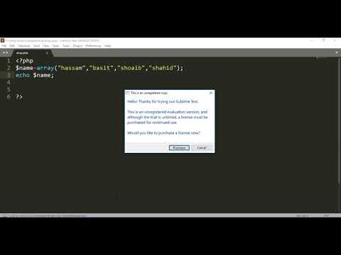 php arrays tutorial #7