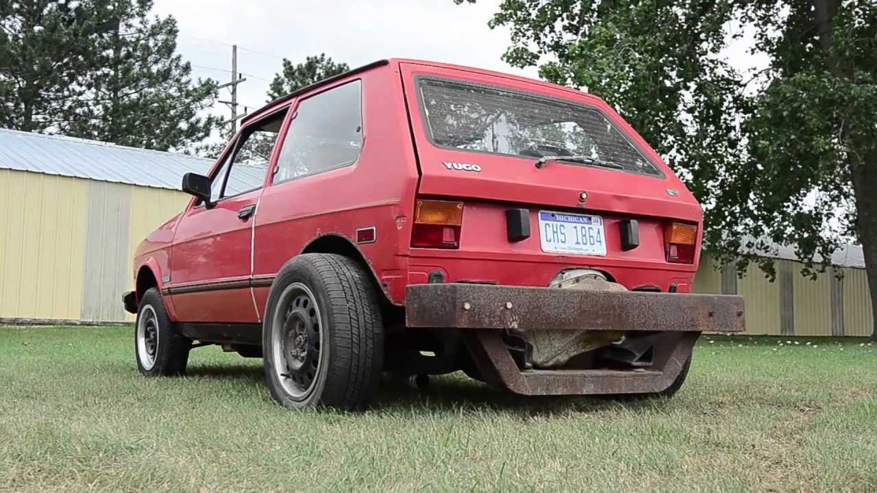 1988 Yugo Gv With Oldsmobile V 8 Conversion Youtube