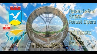 Opera Leśna W Sopocie Video 360 Walking Through The Forest Opera In Sopot Tricity Insta360 One Rs