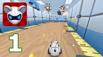 MouseBot Mobile - Lab 1 The Experiment Begins - GamePlay Android iOS HD Walkthrough Tutorial Part 1