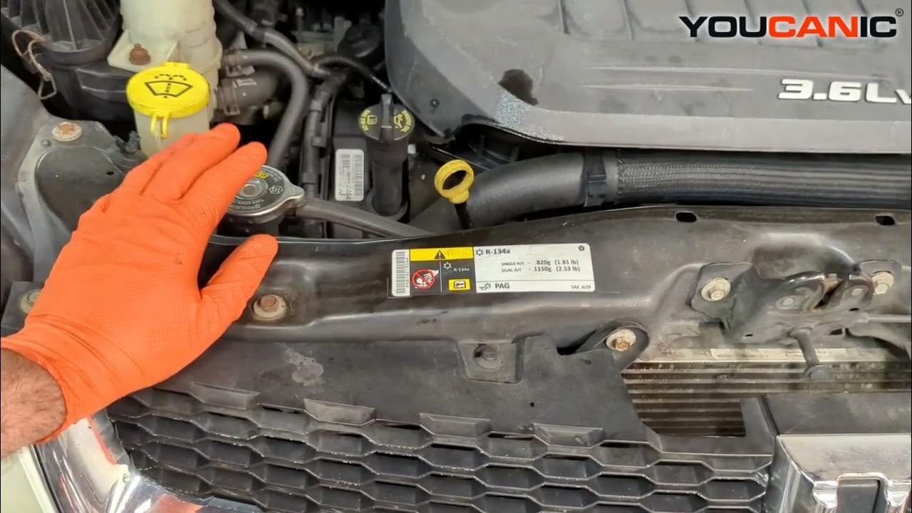 20082020 Dodge Grand Caravan How to Check and Add Engine Coolant or