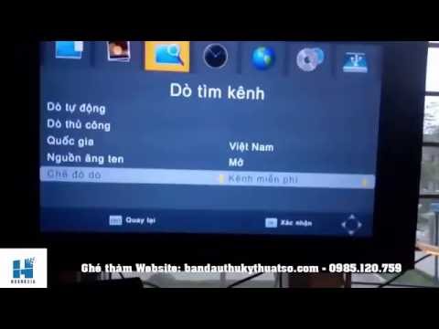 Video: Cách Dò Kênh Trên đầu Thu