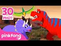 Bài hát nổi tiếng về khủng long | Tyrannosaurus Rex + trộn lộn | Pinkfong! Những bài hát cho trẻ em