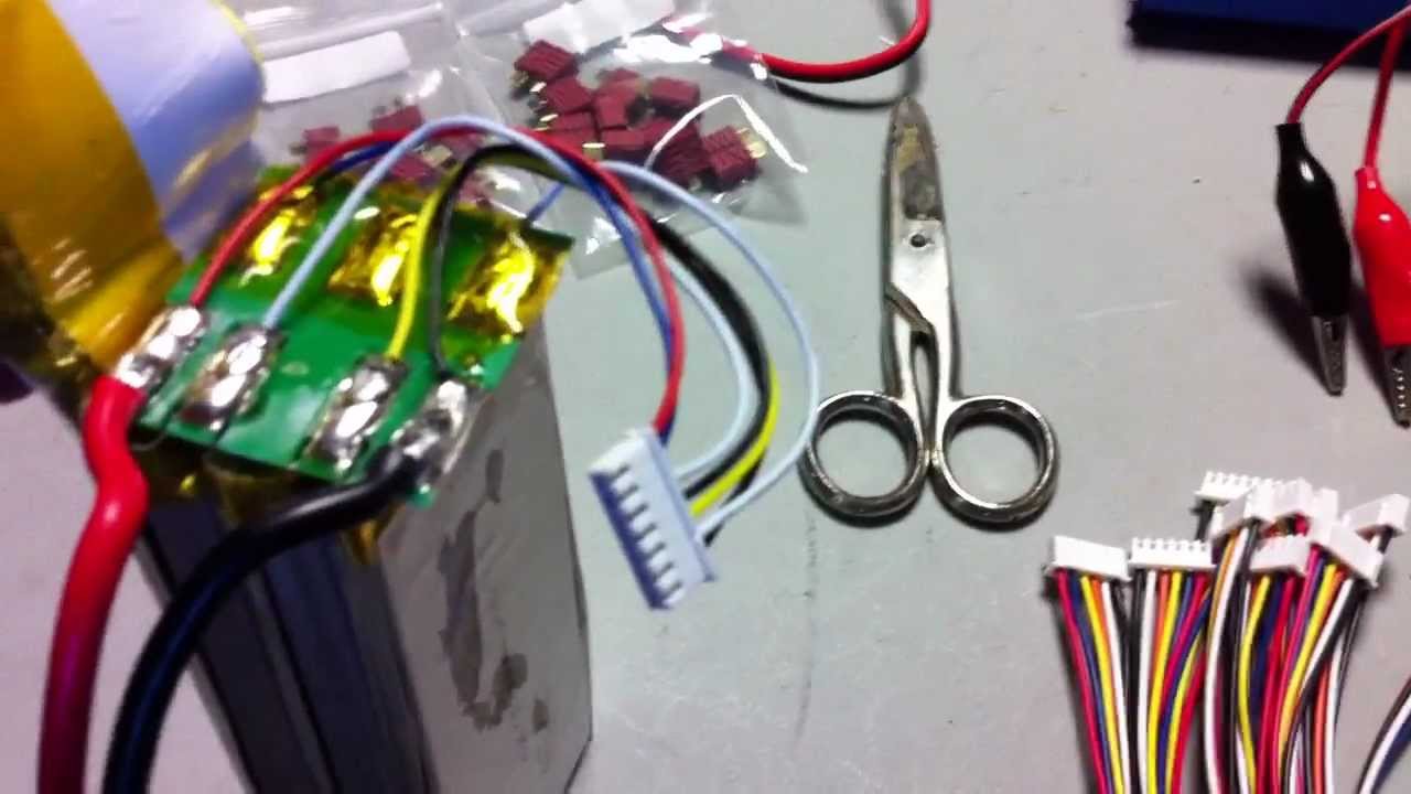 LIPO repair - Converting a 6s 5000mah pack to 5s - YouTube