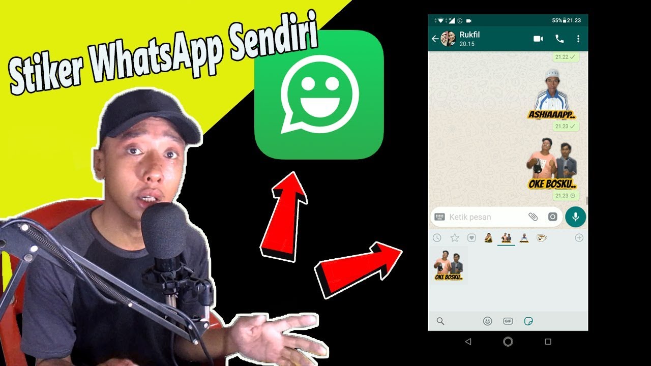  Cara  Buat  Stiker  WhatsApp Sendiri Pakai Foto  Sendiri 