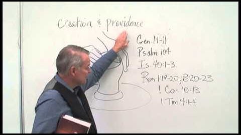 Creation and Providence