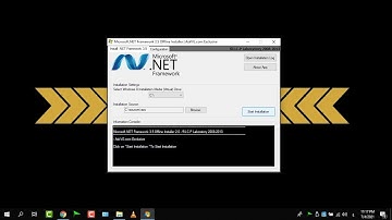 حل مشكلة تثبيت net framework 3.5 في ويندوز 11/10/8