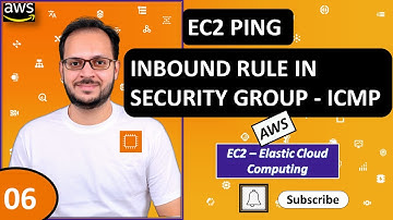 6) Ping EC2 using Inbound rule in security group for ICMP