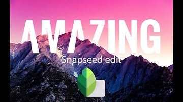 Text behind object editing | Snapseed tutorial | [Full HD]