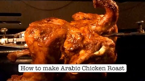 HOW TO MAKE ARABIC WHOLE CHICKEN GRILL/ ROAST! | EASY | DUBAI [EASY RECIPE]