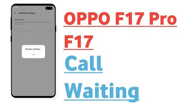 OPPO F17, F17 Pro Call Waiting