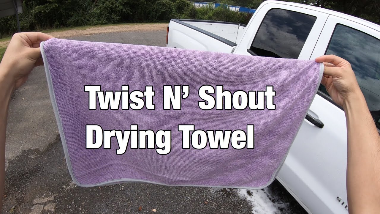 The Rag Company Twist N' Shout Lavender Twist Loop Drying Towel - Automotive  Specialty Warehouse