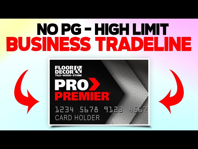 No Pg Business Credit Tradeline 2021