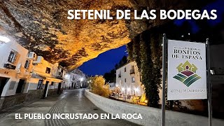 SETENIL DE LAS BODEGAS ✔Pueblo Blanco en la ROCA, Cádiz. Andalucía. Guía ESPAÑA