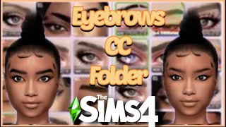 Eyebrows CC Folder ✨ | Free Items & Download | The Sims 4
