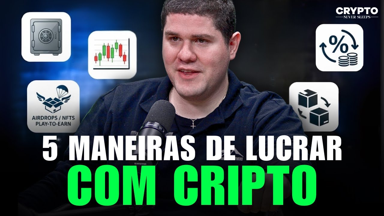 5 MELHORES FORMAS DE GANHAR DINHEIRO COM CRIPTOMOEDAS | Crypto Never Sleeps  #20