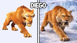Ice Age Characters In Real Life