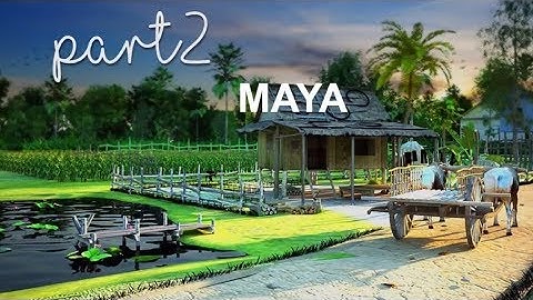 Khmer Learn 3D Animation |  Learn Autodesk Maya 3D Part2