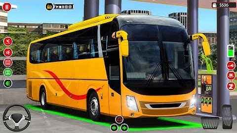 Mobile Bus Simulator game 3D || Bus Driving Android Mobile Gameplay 2025