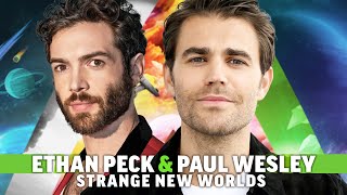 Star Trek Strange New Worlds Season 2 Paul Wesley & Ethan Peck Interview