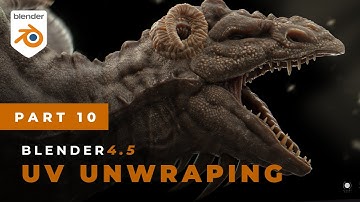 UV Unwrapping - Blender 4.5 Full Course Part 10