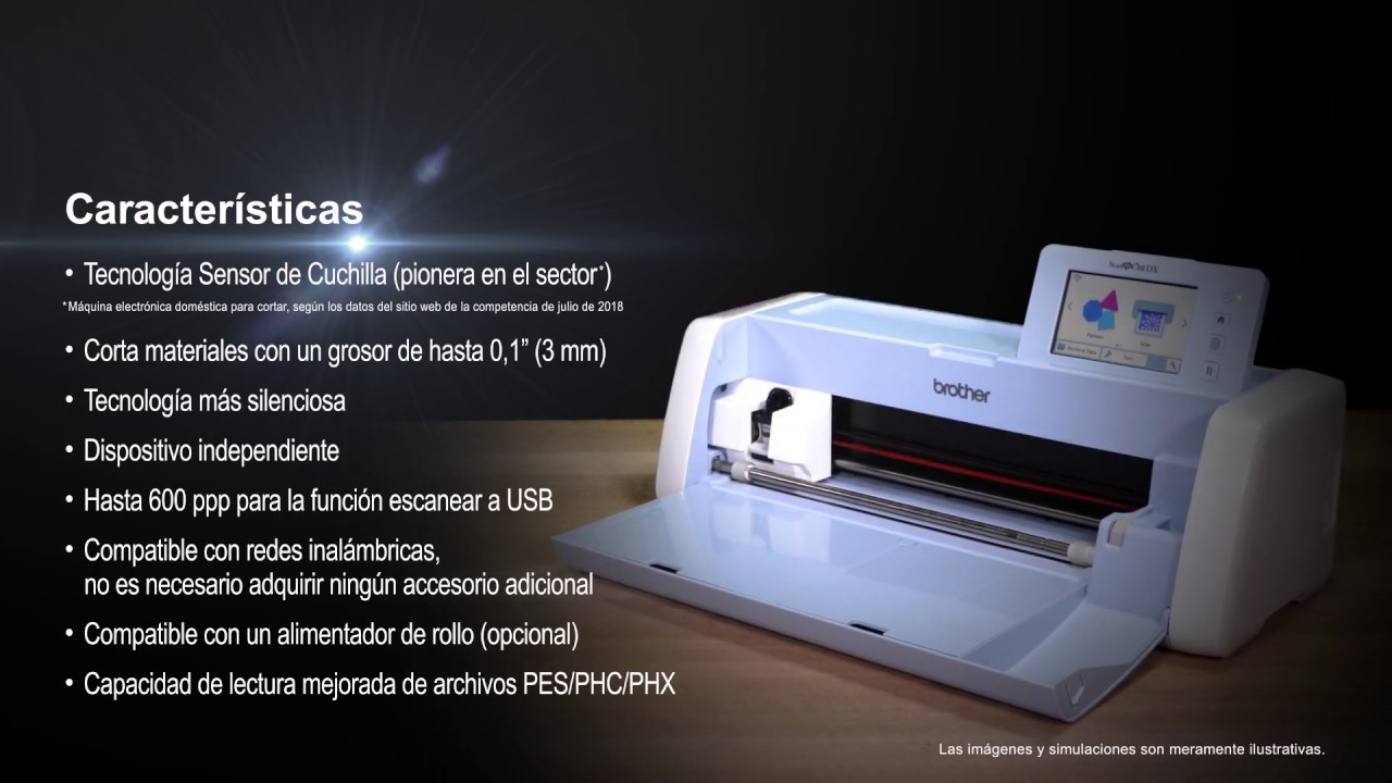 Máquina de corte ScanNcut SDX225 - YouTube