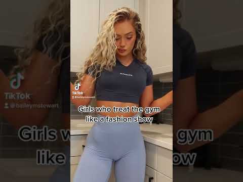 Viral tiktok trend Kim kardashion guilty* treating the gym like a fashion show #shorts new ALPHALETE