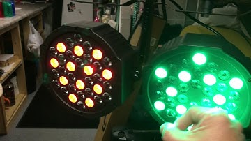 36LED Par Stage Light DMX512  LED light not working