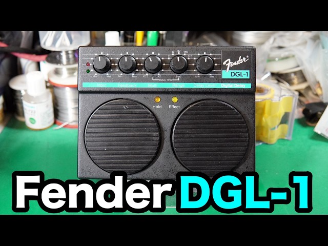 Effects Pedal Repair] Fender DGL-1. No effect working. VOICEVOX