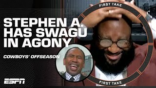 'FIGURE IT OUT!'  Swagu AGITATED by Stephen A. patronizing the Cowboys | First Take