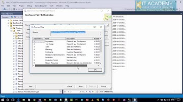 Mastering SQL Server 2016 Integration Services (SSIS) : Working with Import Export Wizard