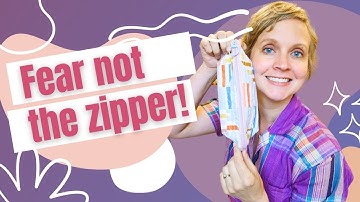 Zipper Pouches! A Beginner Friendly Sewing Tutorial
