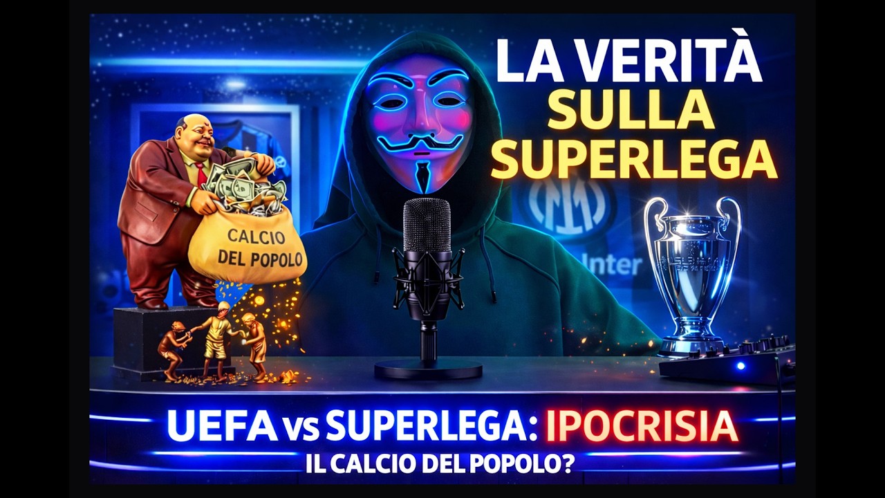 UEFA vs SUPERLEGA: la VERITA' che non vi hanno raccontato!!!