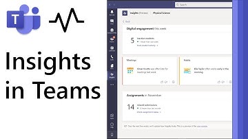 How to use the NEW Insights in Microsoft Teams for the classroom