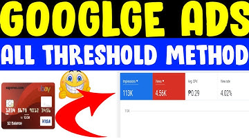 Google Adwords All Threshold Method || Get All Adwords  Threshold