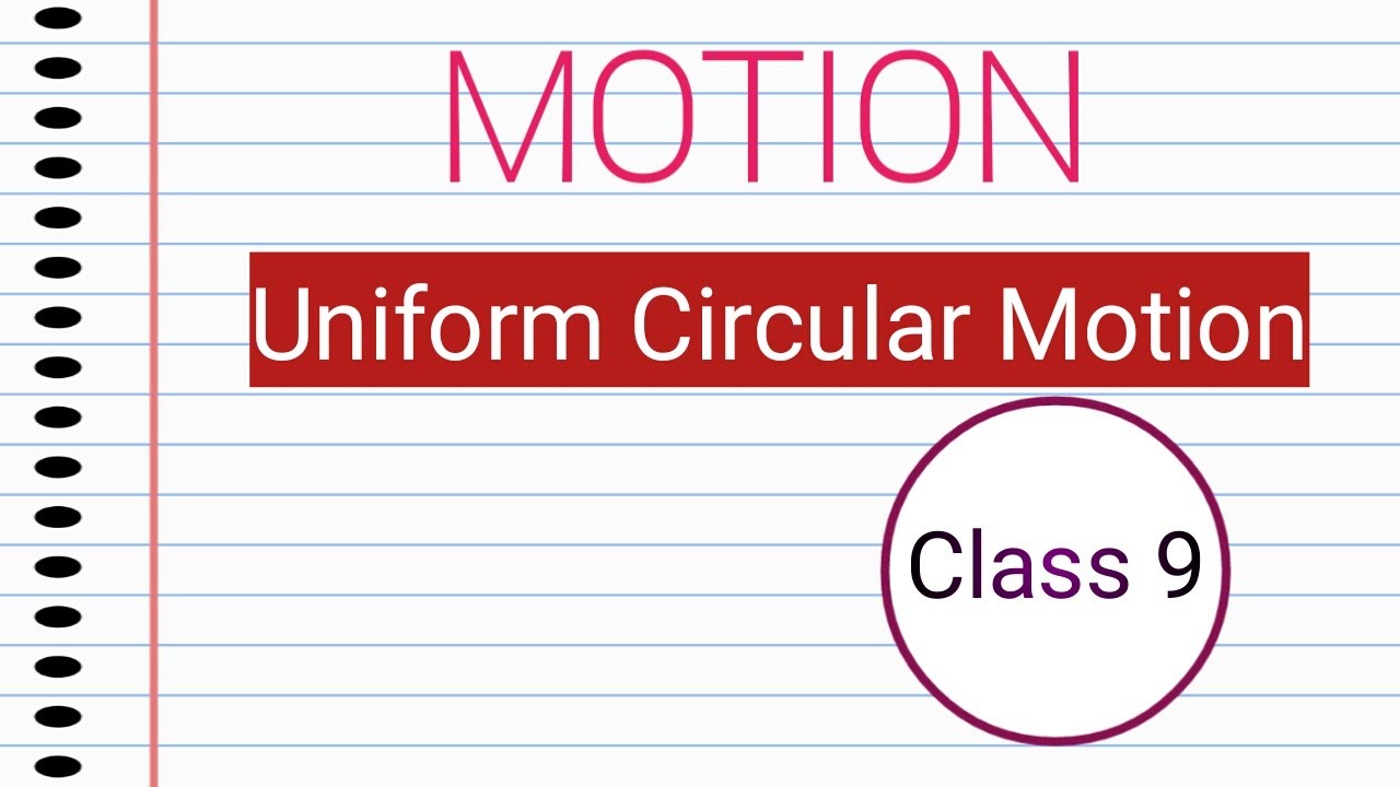 Uniform Circular Motion Uniform Circular Motion in Hindi
