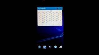 Android Apps - 09 - Go Launcher Widgets - Calendar screenshot 5