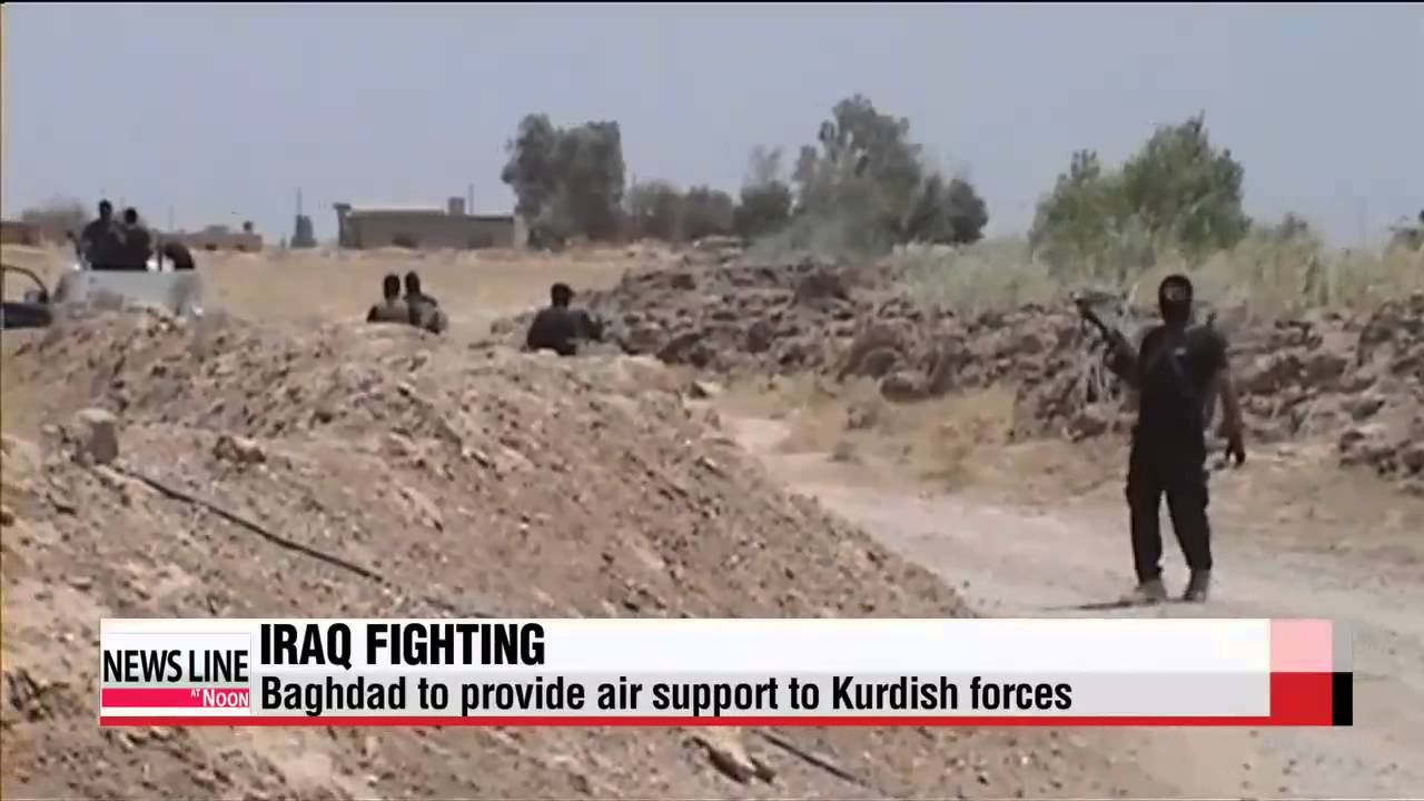Baghdad to provide air support to Kurdish forces