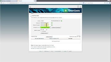 How to create a POP3 or IMAP E-mail Account on cPanel