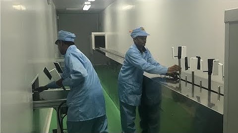 Turnkey Project of Automatic UV Painting Line / Paint Shop for mobile phones