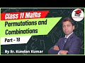 Permutations and Combinations, Part - 18 | Permutations &amp; Combinations Class 11 Maths NCERT Chapte 6