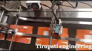 Automatic feeder conveyor machine with TIJ inkjet printer