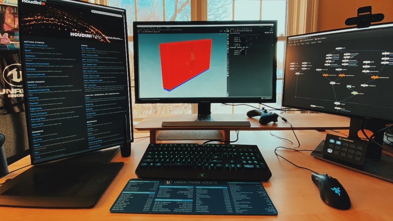 Black Board And Blinds Houdini Ue4 Youtube
