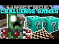 Minecraft: ROBOT ALIEN CHALLENGE GAMES - Lucky Block Mod - Modded Mini-Game