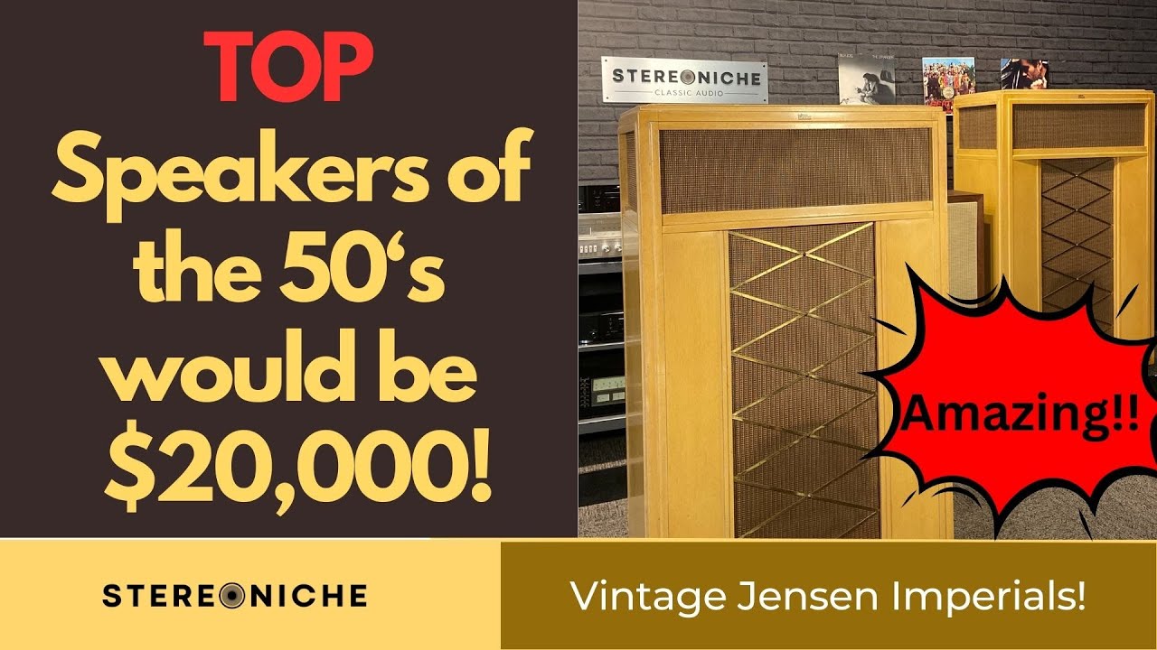 Jensen Imperial TOTL speaker from the 1950 era that competed