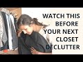 5 Closet Decluttering Mistakes & Life Changing Tips to Avoid Them | Mindful Declutter